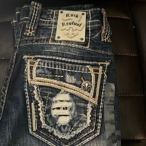 Brand new with tags men rock revival jeans.
